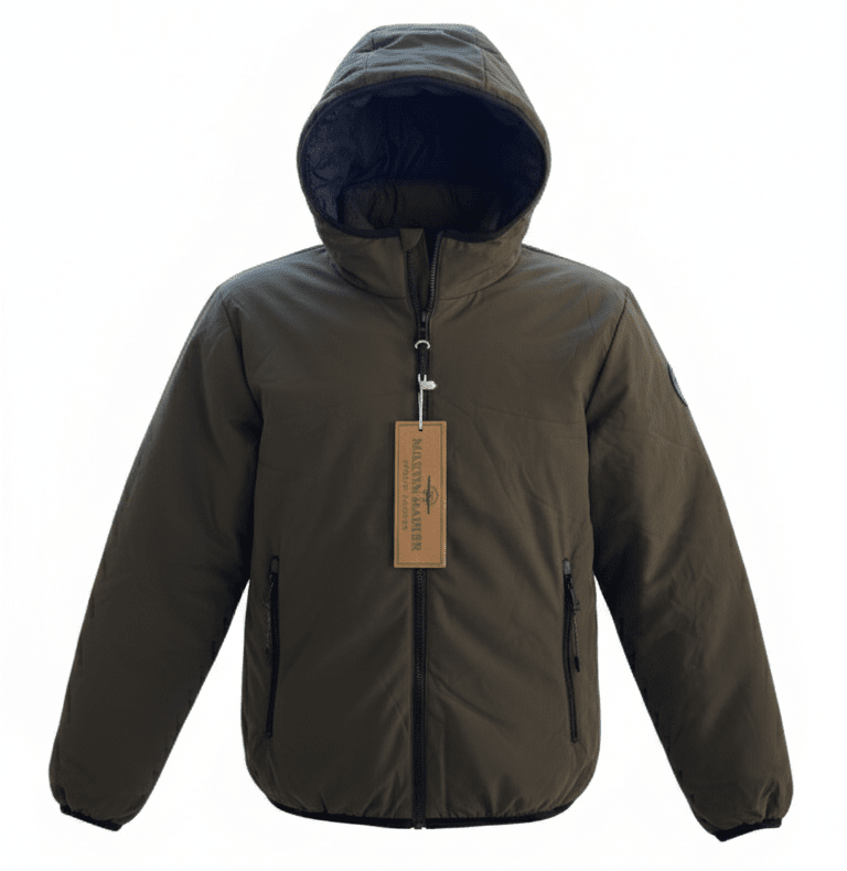 GIUBBOTTO UOMO REVERSIBILE SPALMATO C/CAPPUCCIO ARMY